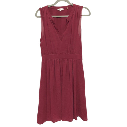 Dress Casual Short By Rebecca Taylor In Maroon, Size:8