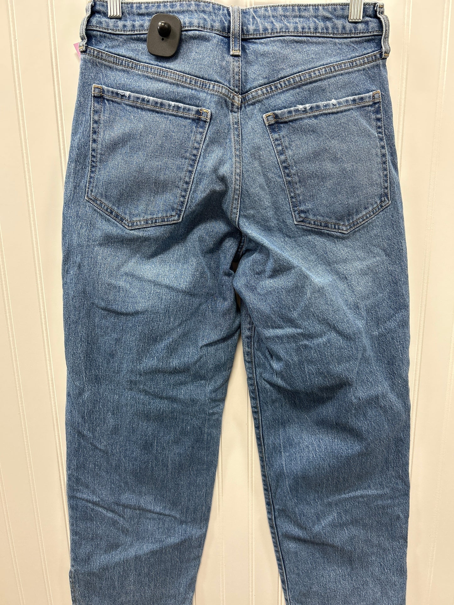 Jeans Straight By Old Navy In Blue Denim, Size:6