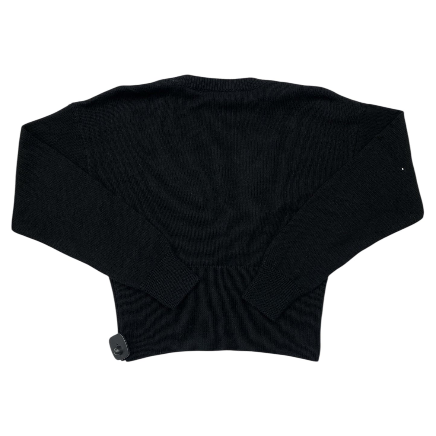 Sweater Cardigan By 525 In Black, Size:L