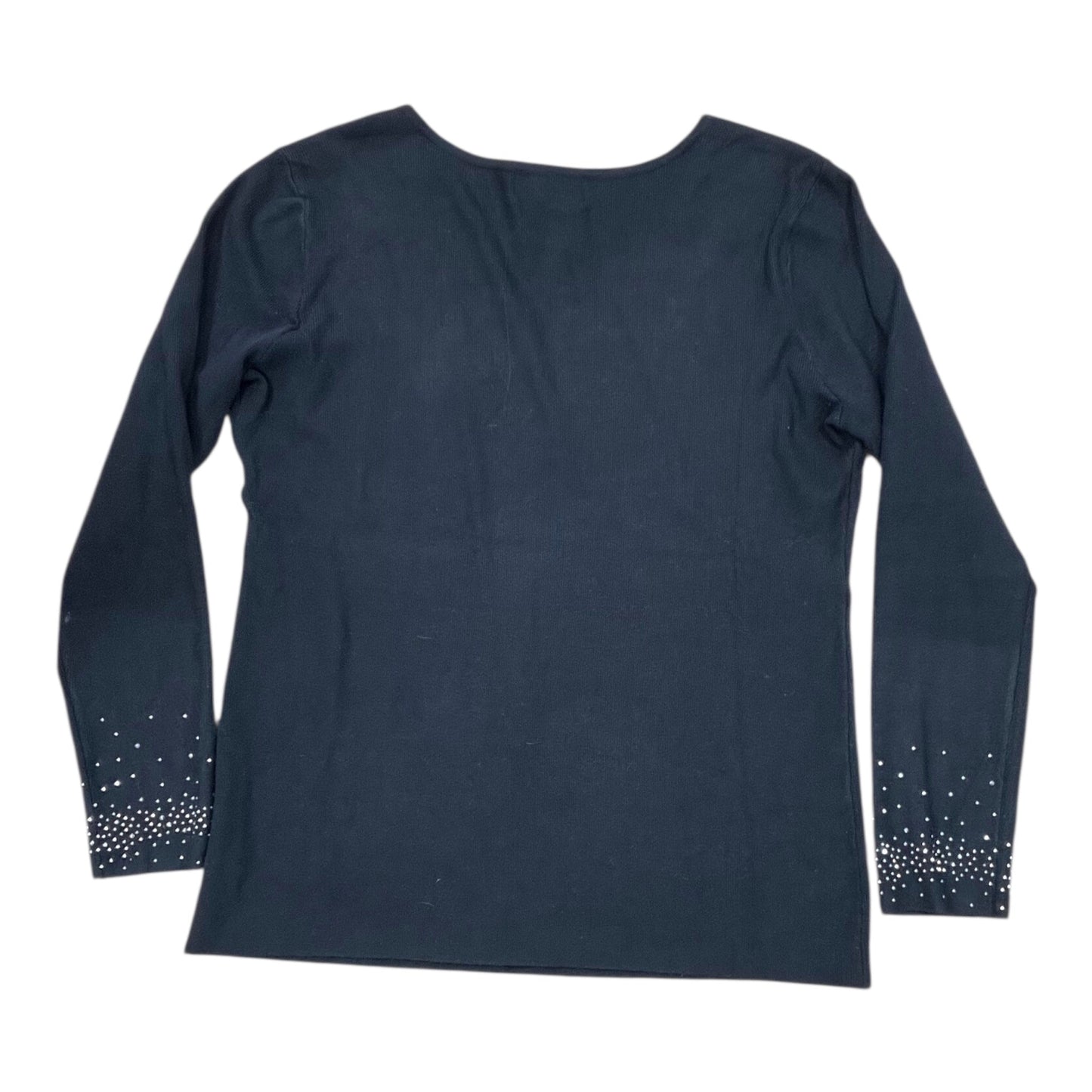 Sweater By Clothes Mentor In Black, Size:L