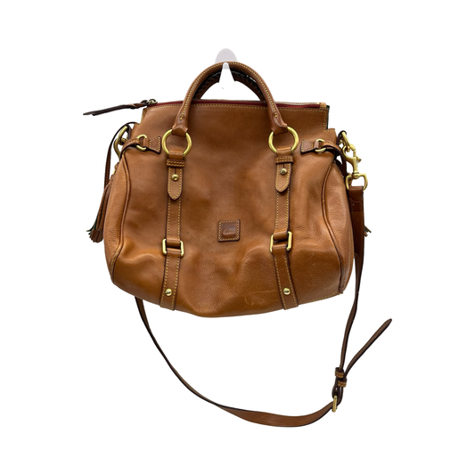 Handbag Designer By Dooney And Bourke In Brown, Size:Medium