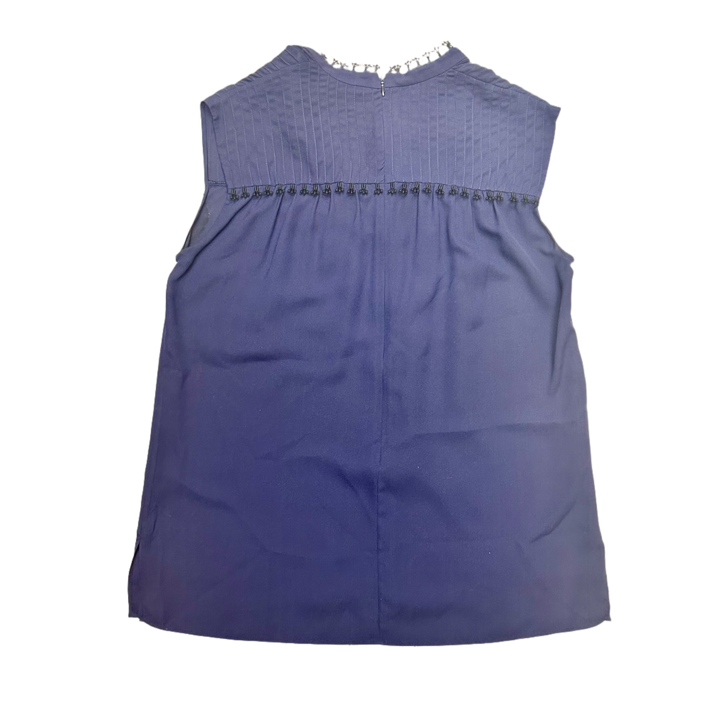 Navy Top Sleeveless Designer By Derek Lam, Size: S