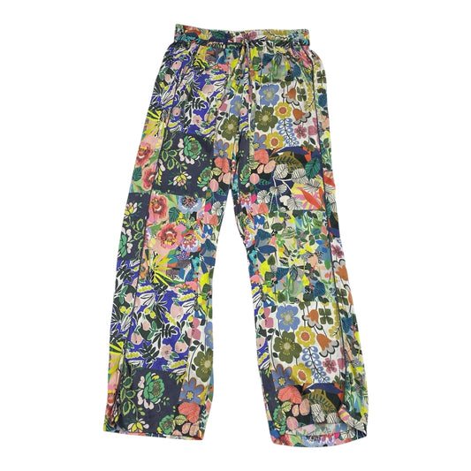 Pants Designer By Johnny Was In Floral Print, Size:Xs