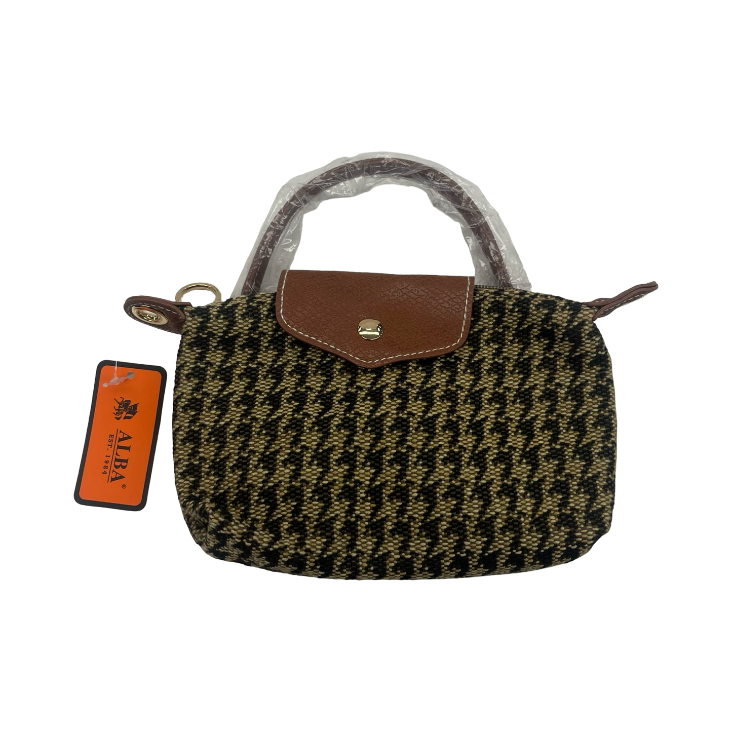 Handbag By Alba In Brown, Size:Small