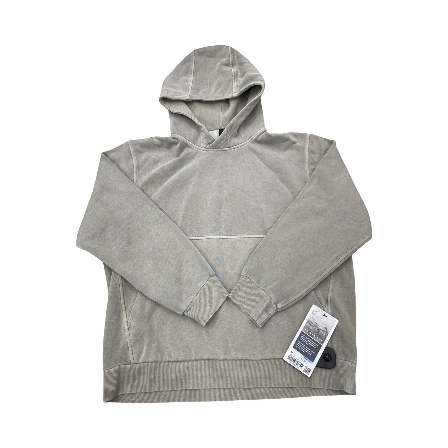 Athletic Sweatshirt Hoodie By Lululemon In Green, Size:M