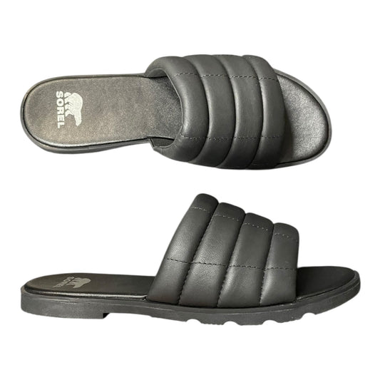 Sandals Designer By Sorel In Black, Size:8