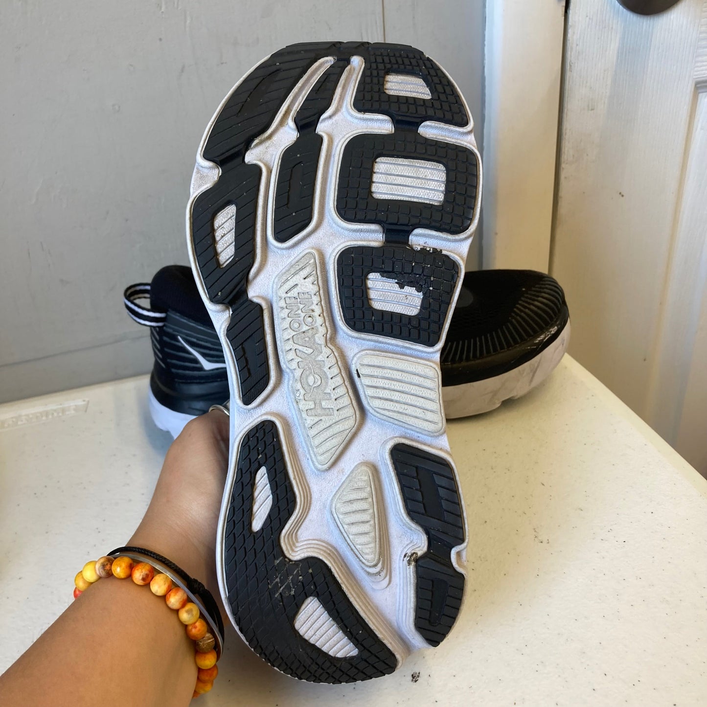 Shoes Athletic By Hoka In Black, Size:7.5
