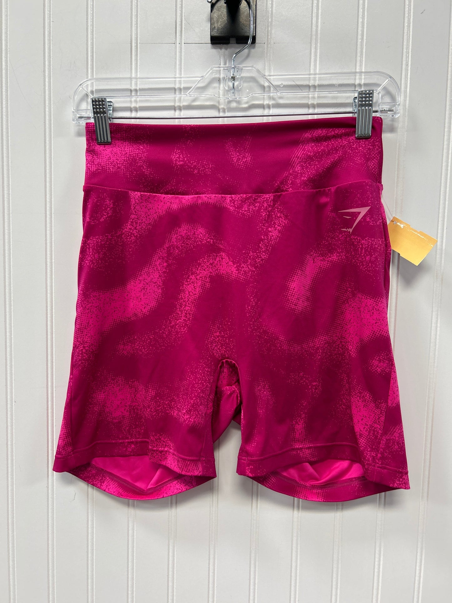 Athletic Shorts By Gym Shark In Pink, Size:L