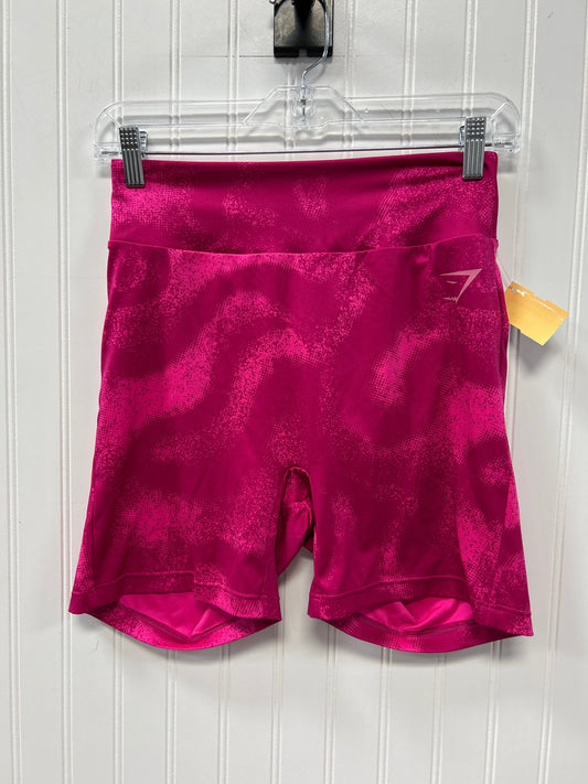 Athletic Shorts By Gym Shark In Pink, Size:L
