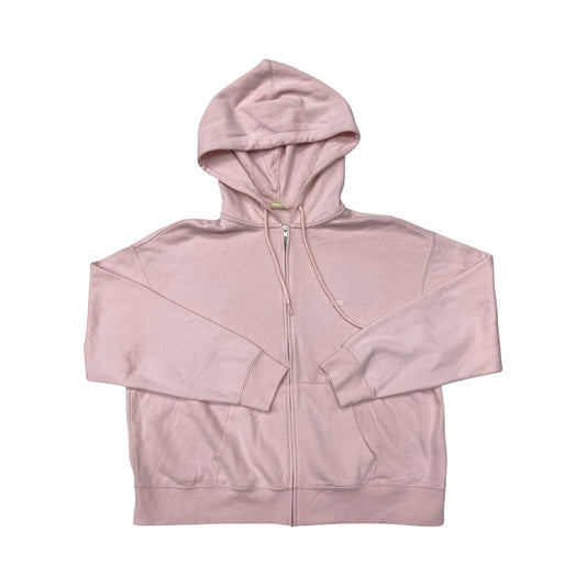 Athletic Jacket By Levis In Pink, Size:L