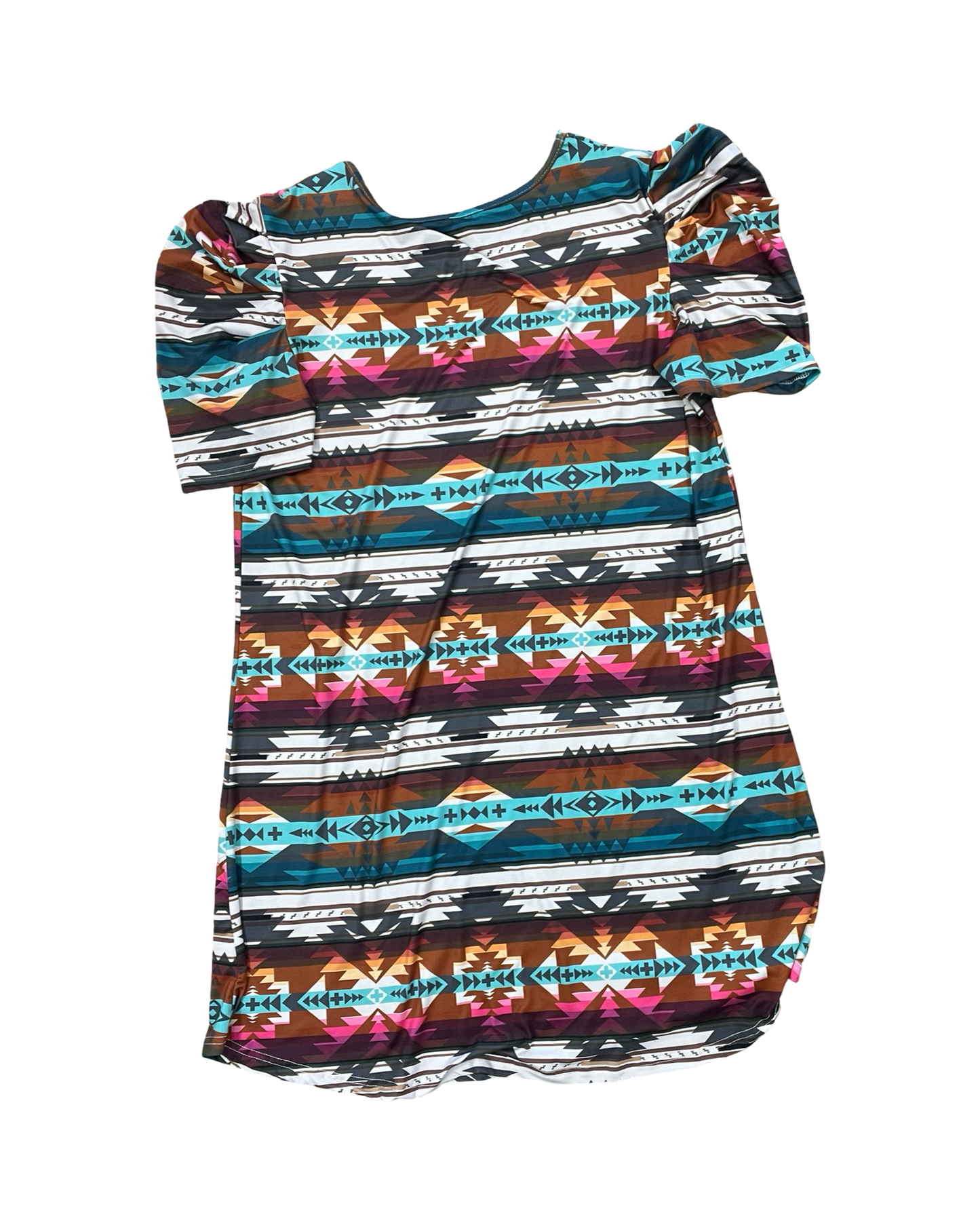 Dress Casual Short By Clothes Mentor In Multi, Size:L