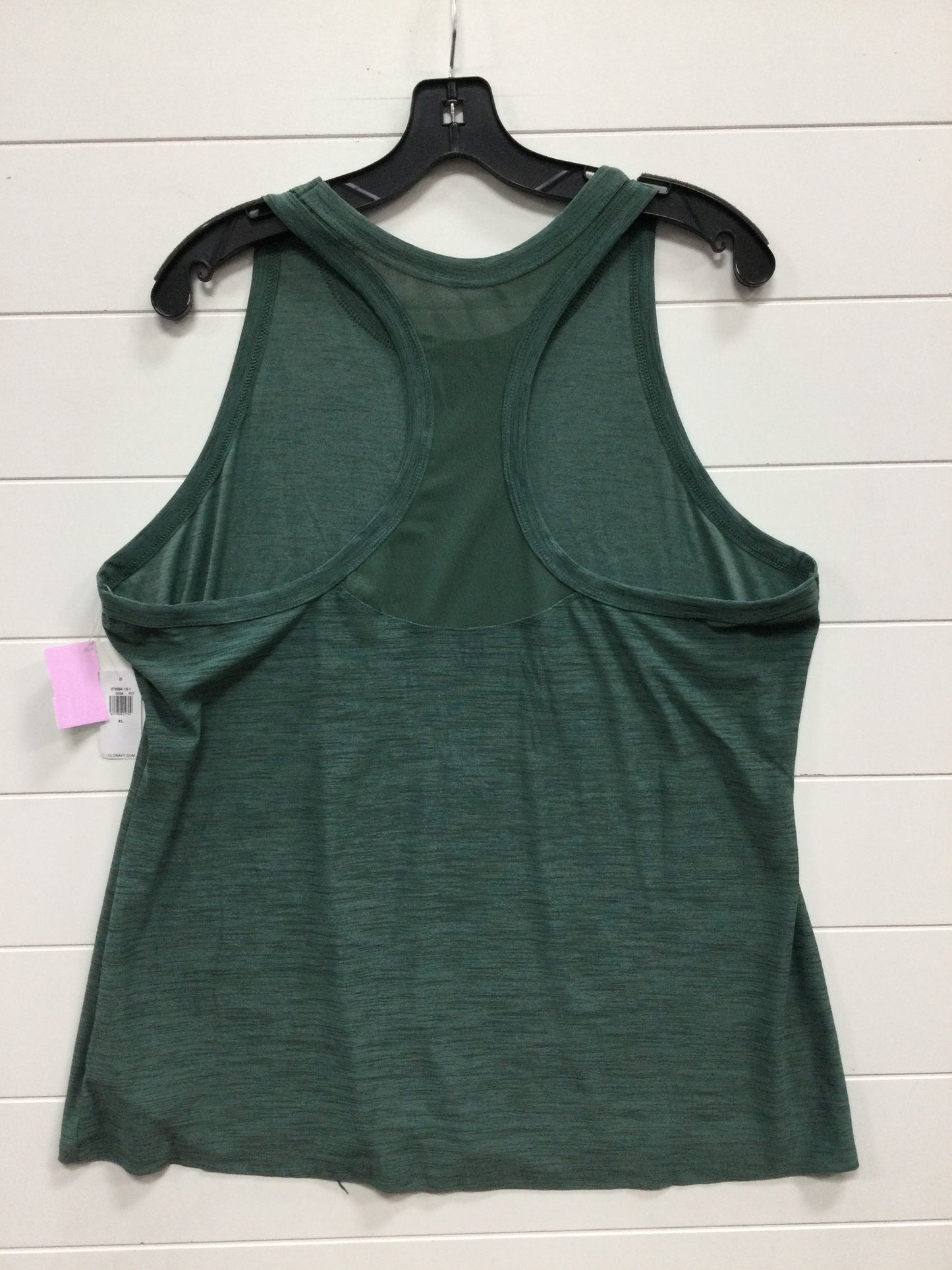 Athletic Tank Top By Old Navy In Green, Size:Xl