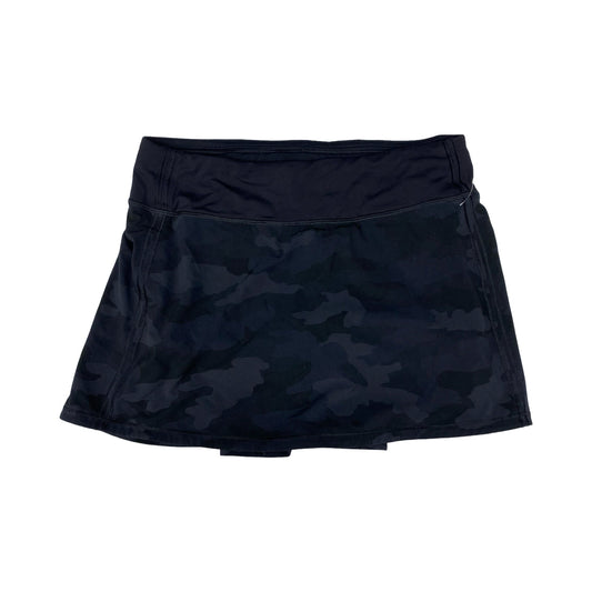 Athletic Skort By Lululemon In Camouflage Print, Size:6