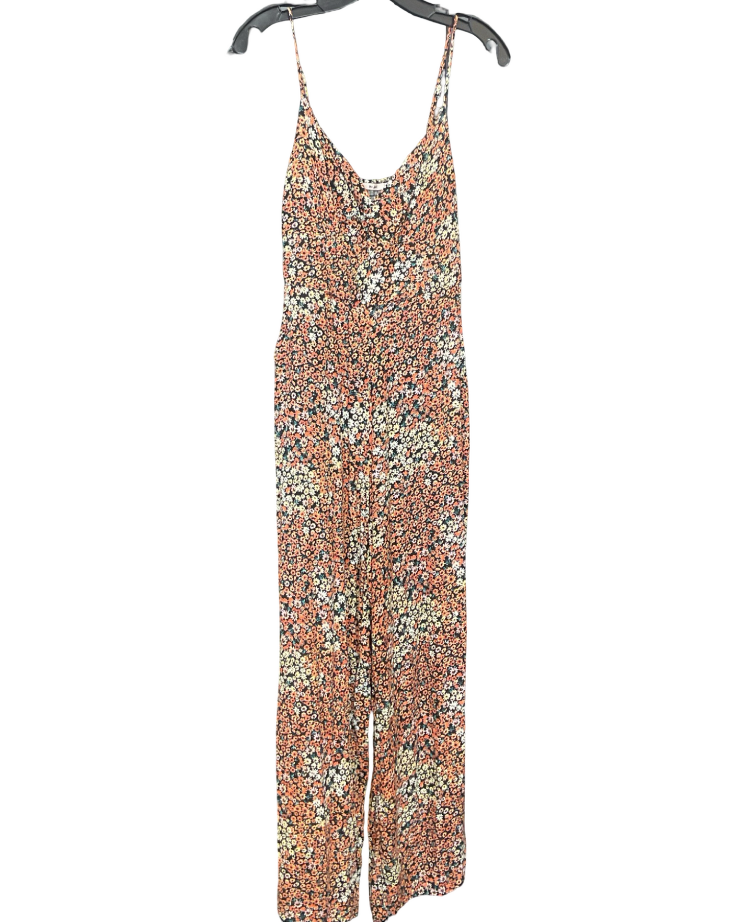 Jumpsuit By Mi Ami In Black & Orange, Size:S