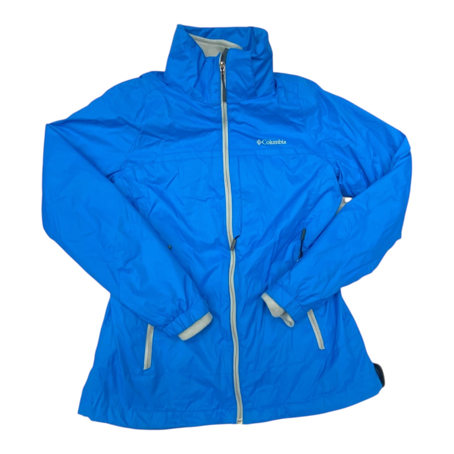 Jacket Fleece By Columbia In Blue, Size:L