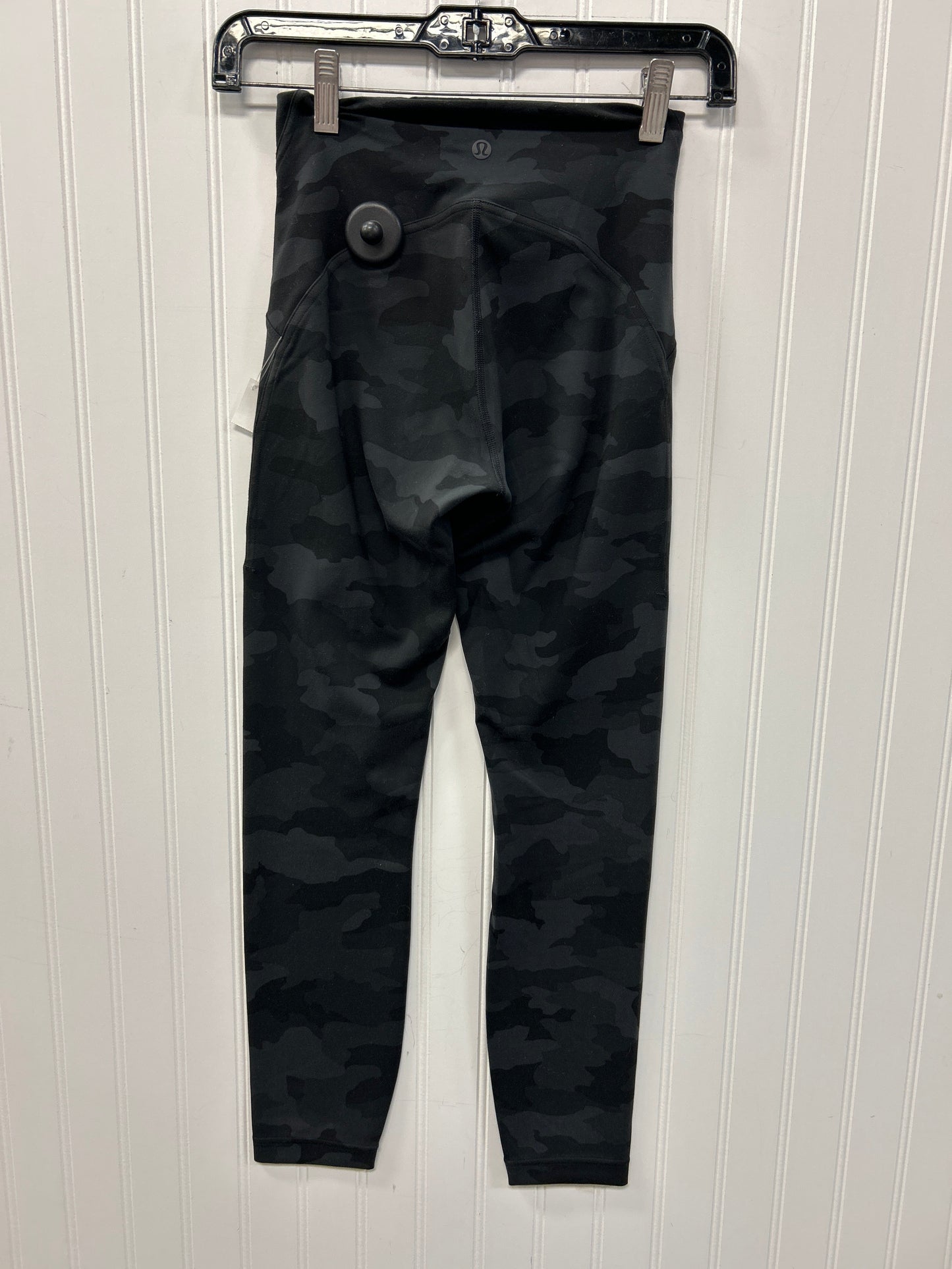Athletic Leggings By Lululemon In Black, Size:2