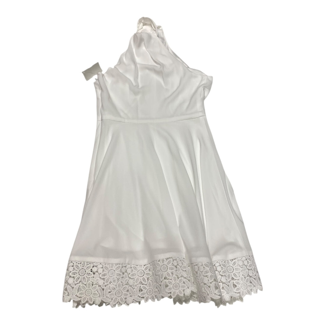 Dress Party Short By Express In White, Size:2