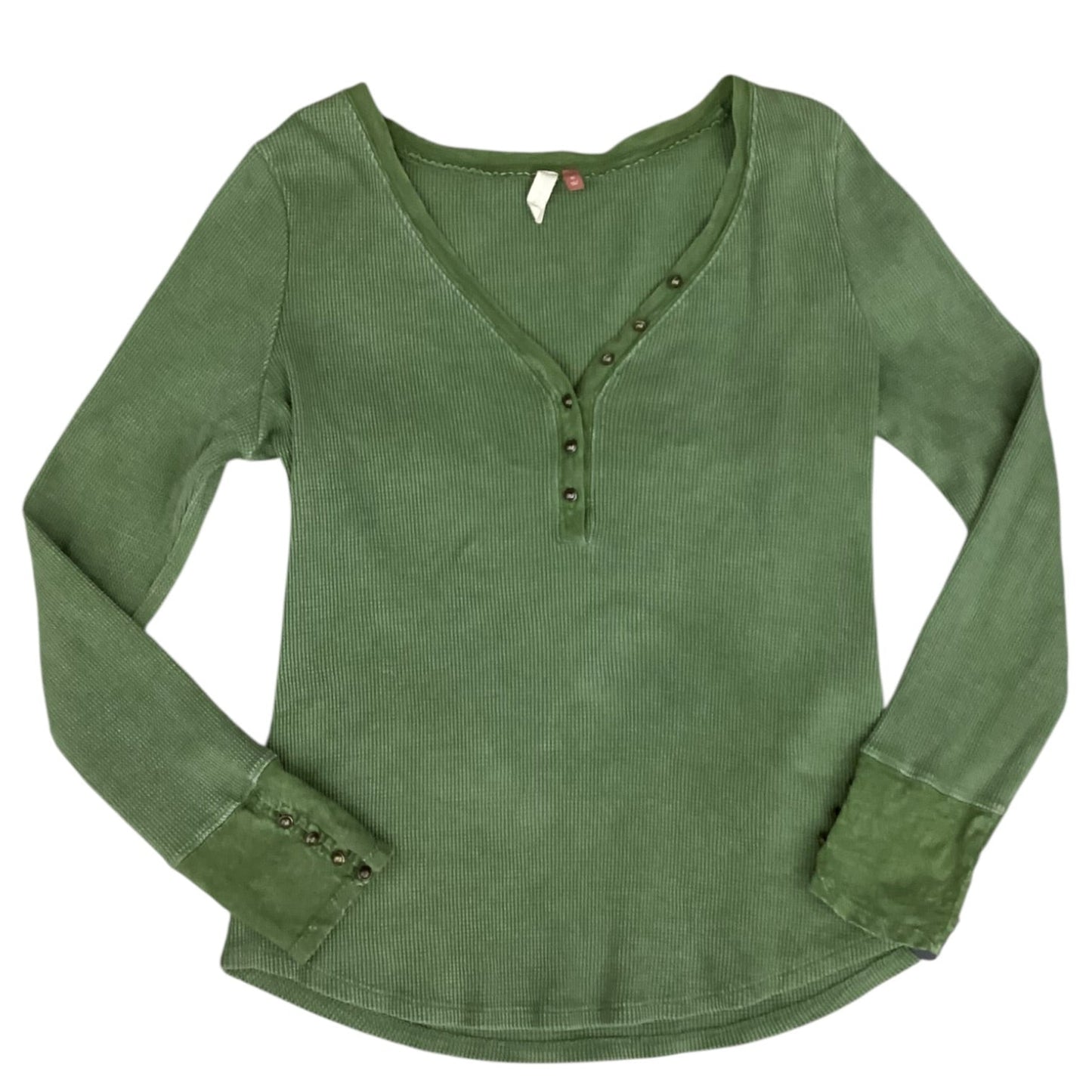 Top Ls By Pilcro In Green, Size:Xl