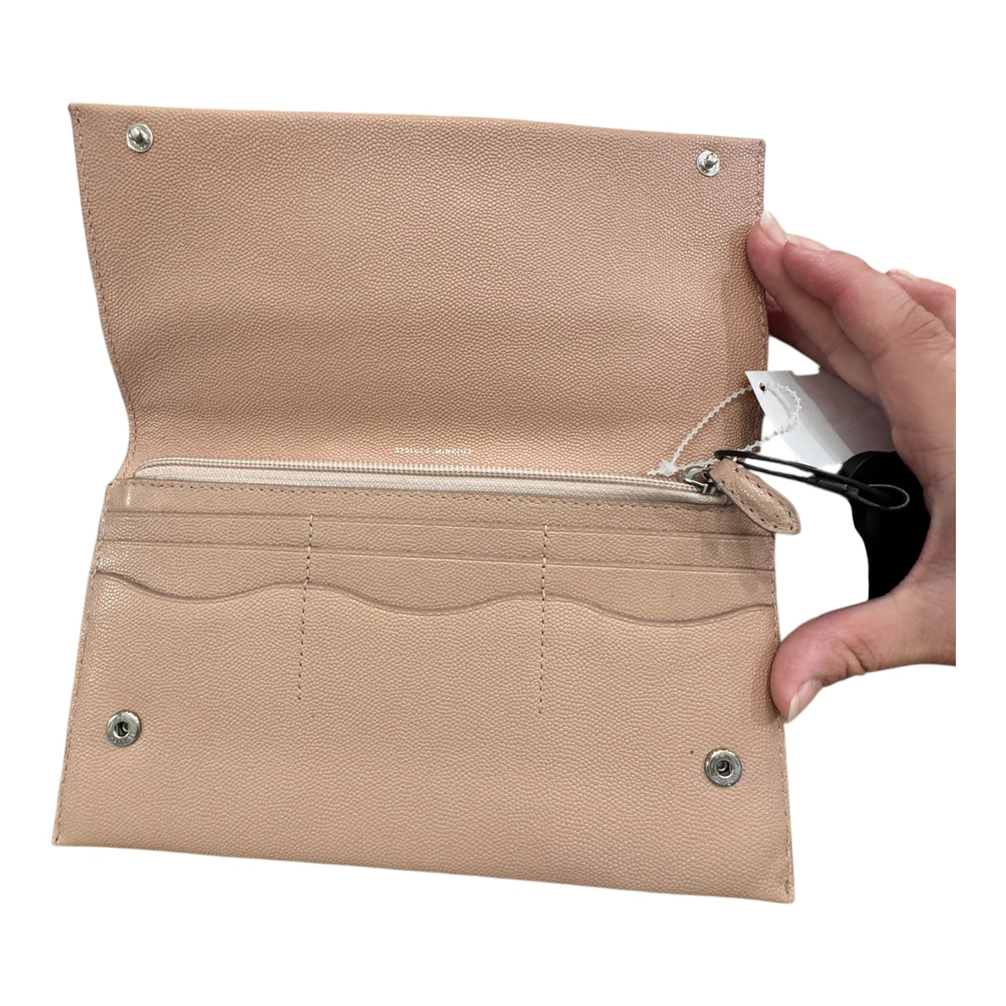 Wallet Designer By Rebecca Minkoff In Blush, Size:Large