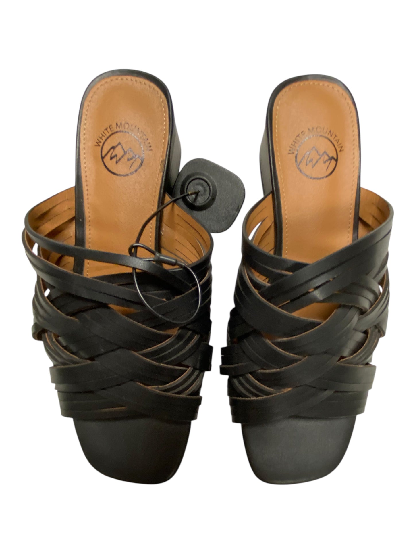 Shoes Heels Block By White Mountain In Black, Size:7.5