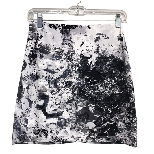Skirt Mini & Short By Sympli In Black & White, Size:S