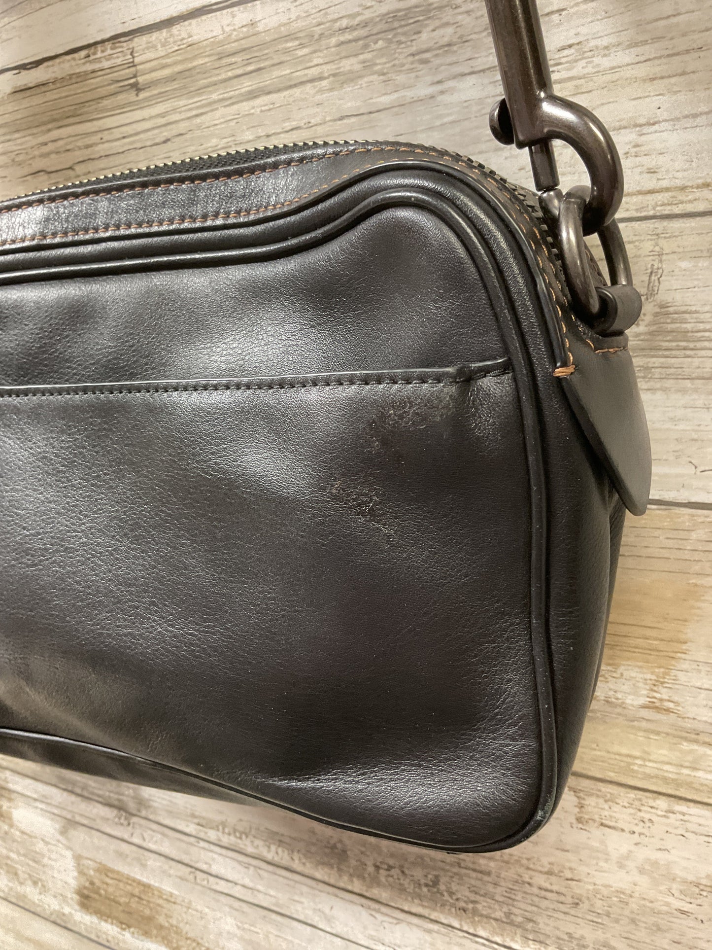 Handbag Designer By Coach In Black, Size:Small