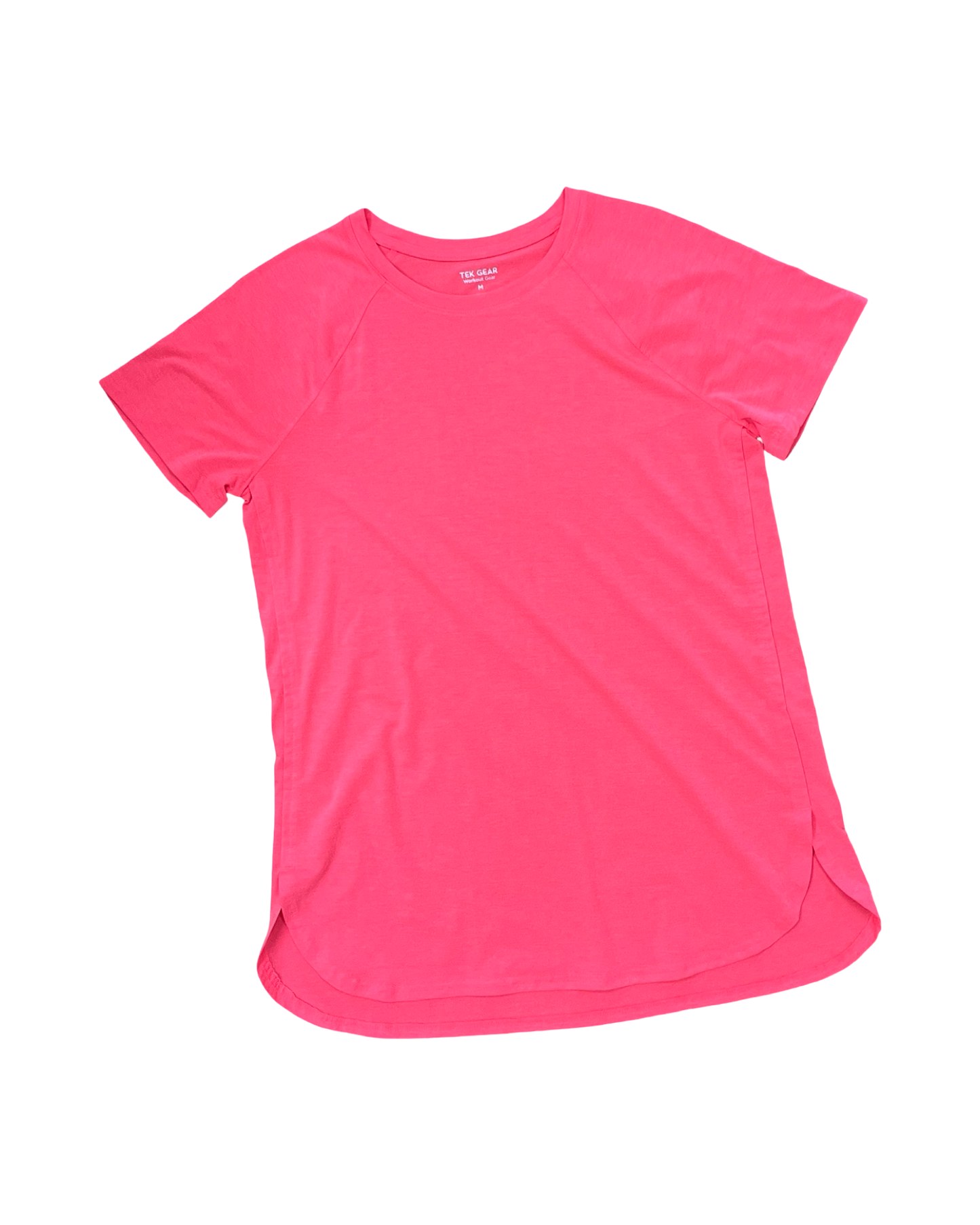 Athletic Top Ss By Tek Gear In Pink, Size:M