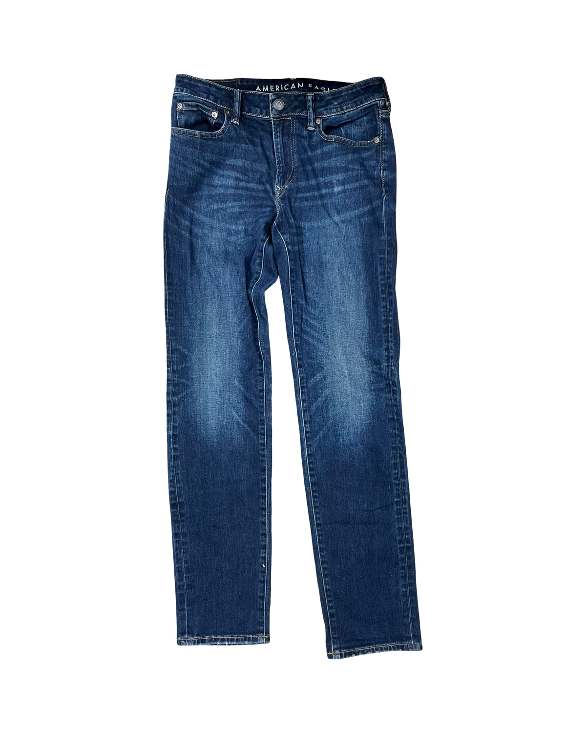 Jeans Boot Cut By American Eagle In Blue Denim, Size:10