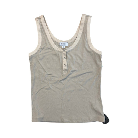 Top Sleeveless By Evereve In Tan, Size:M