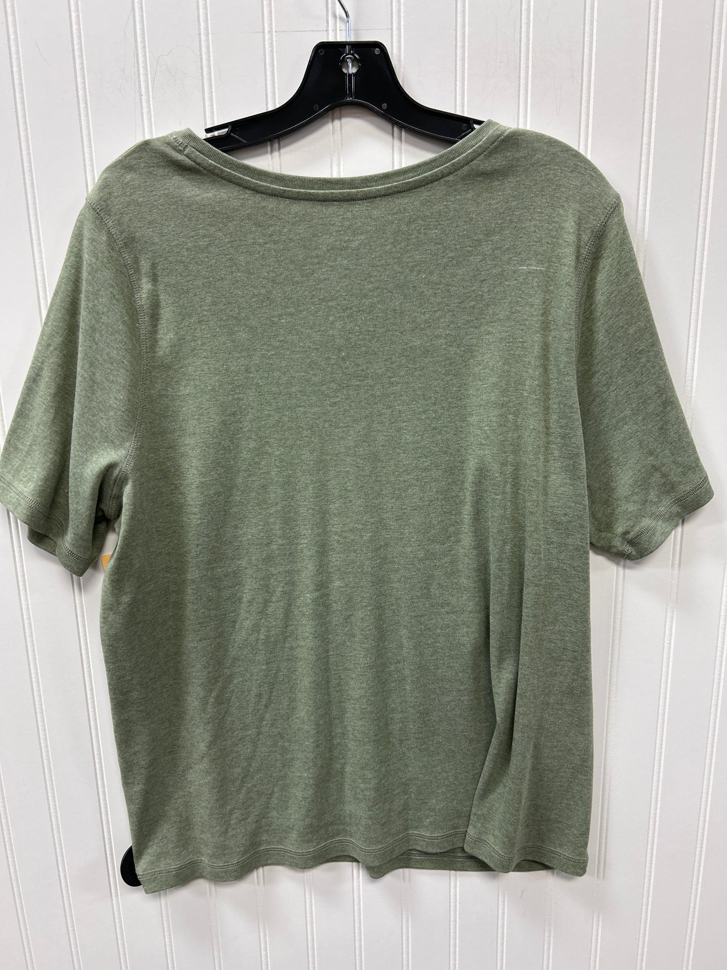 Top Ss Basic By Cj Banks In Green, Size:1X