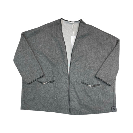 Sweater Cardigan By Aemi + Co In Grey, Size:S