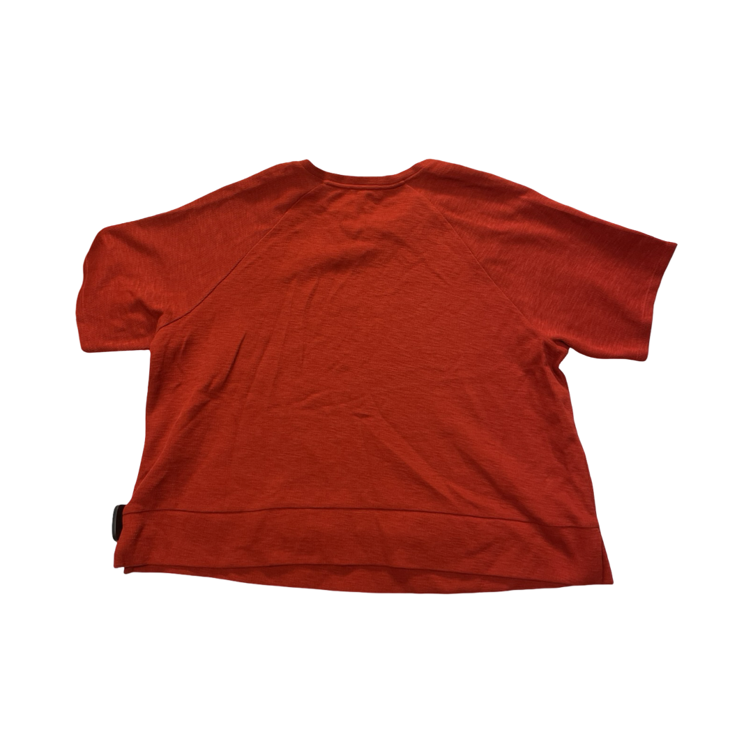 Top Ss Designer By Eileen Fisher In Red, Size:S