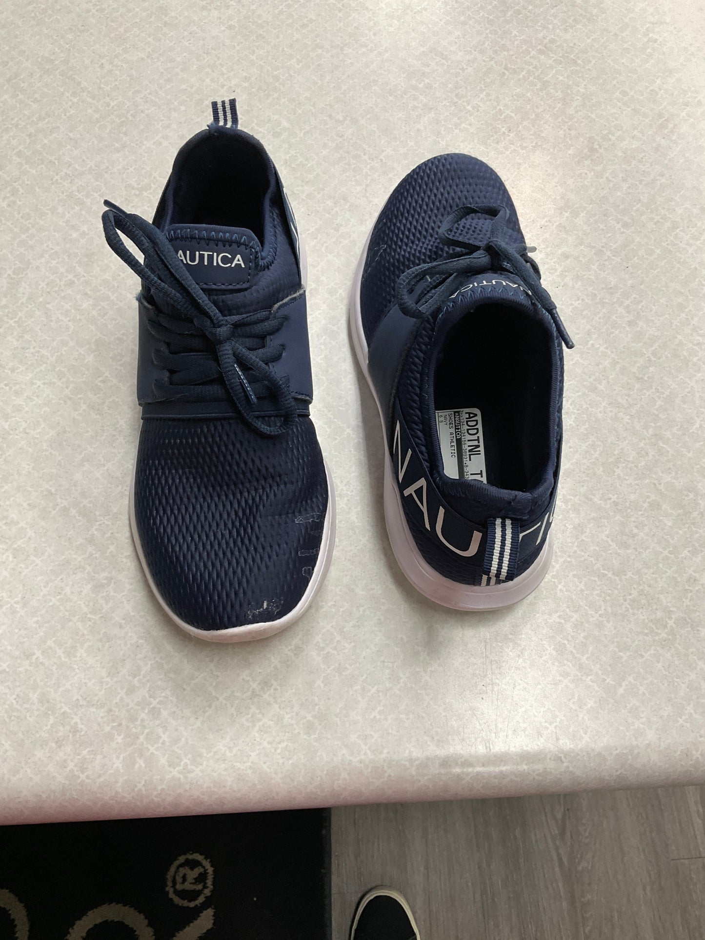 Shoes Athletic By Nautica In Navy, Size:6.5