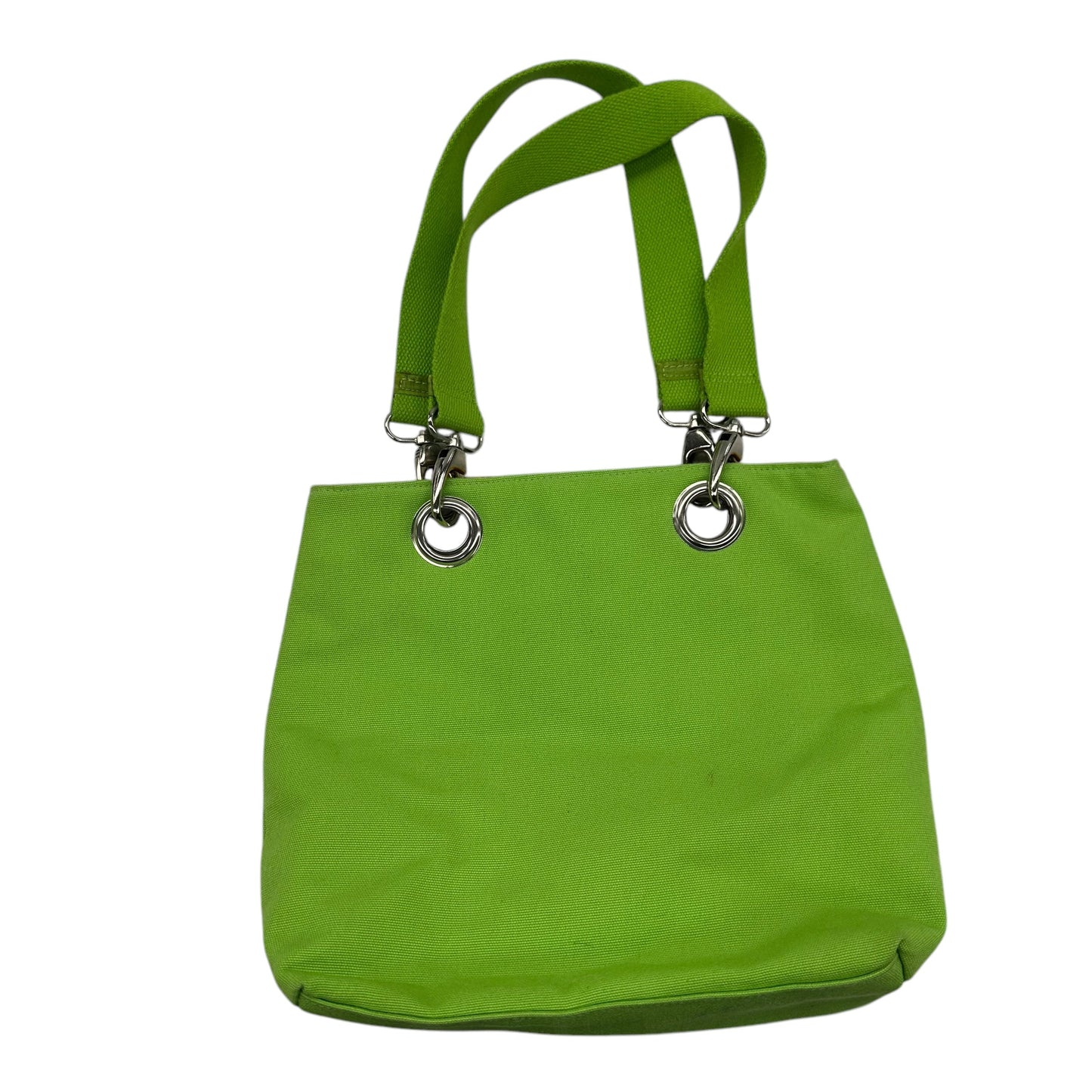 Handbag By Relativity In Green, Size:Small