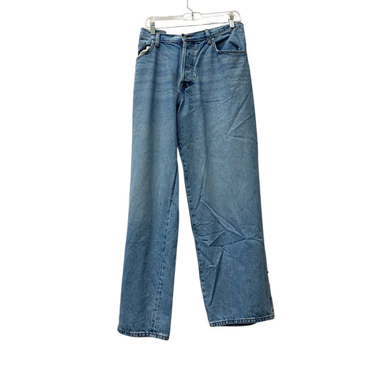 Jeans Wide Leg By Universal Thread In Blue Denim, Size:16