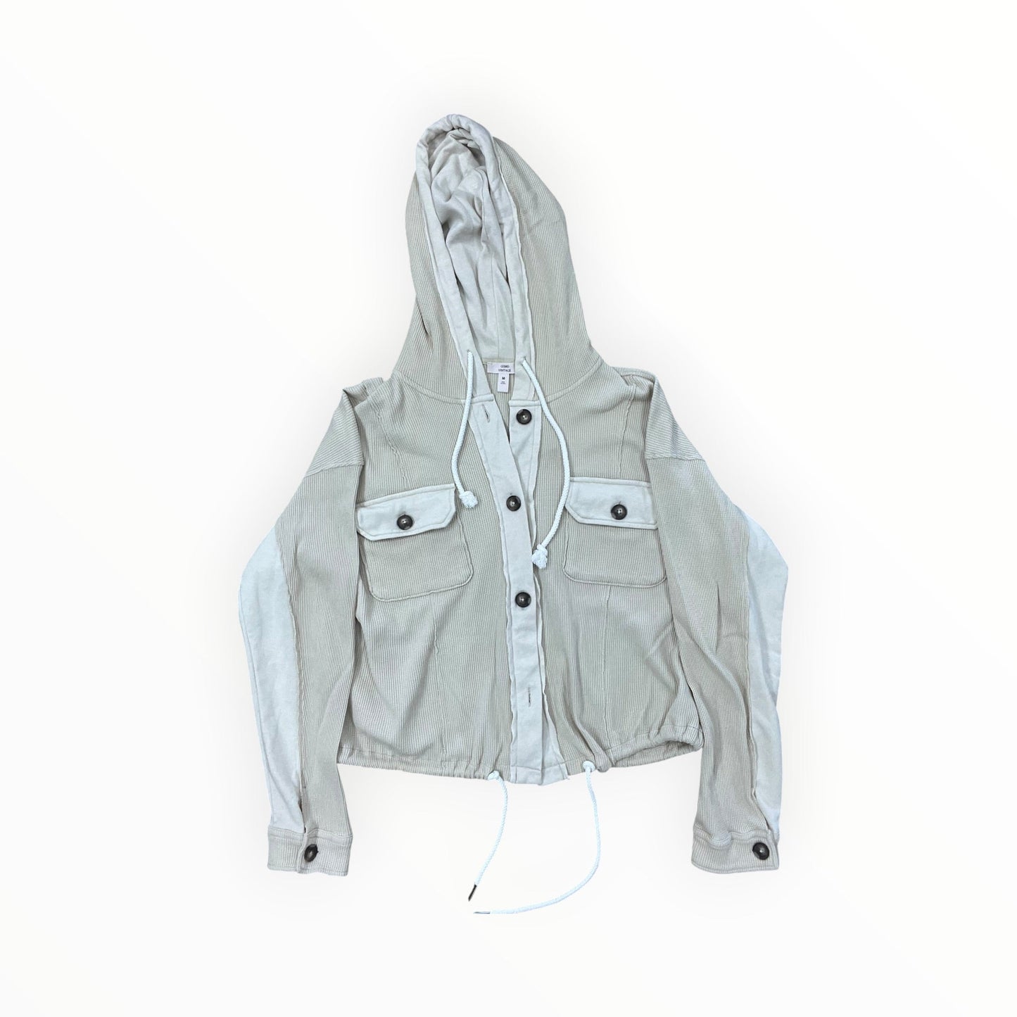 Jacket Other By Clothes Mentor In Cream, Size:M