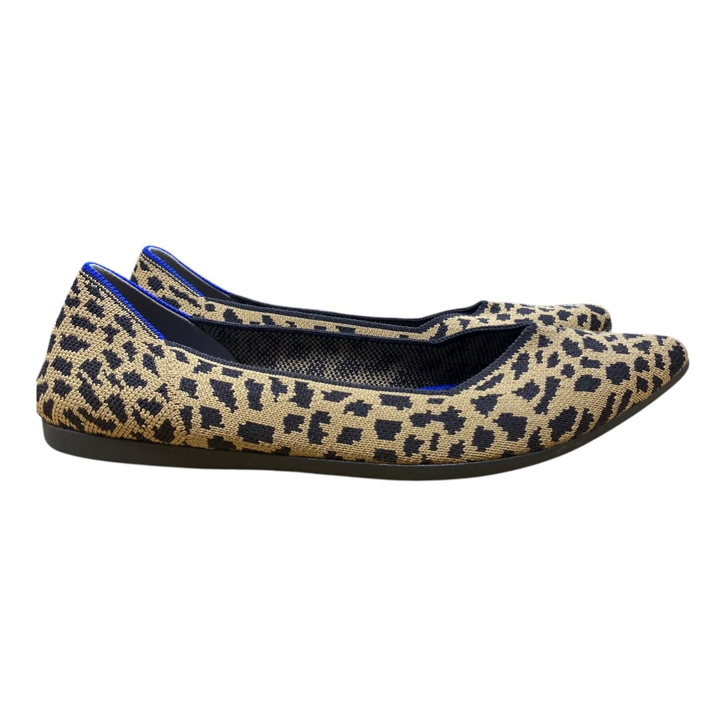 Shoes Flats By Rothys In Animal Print, Size:7.5