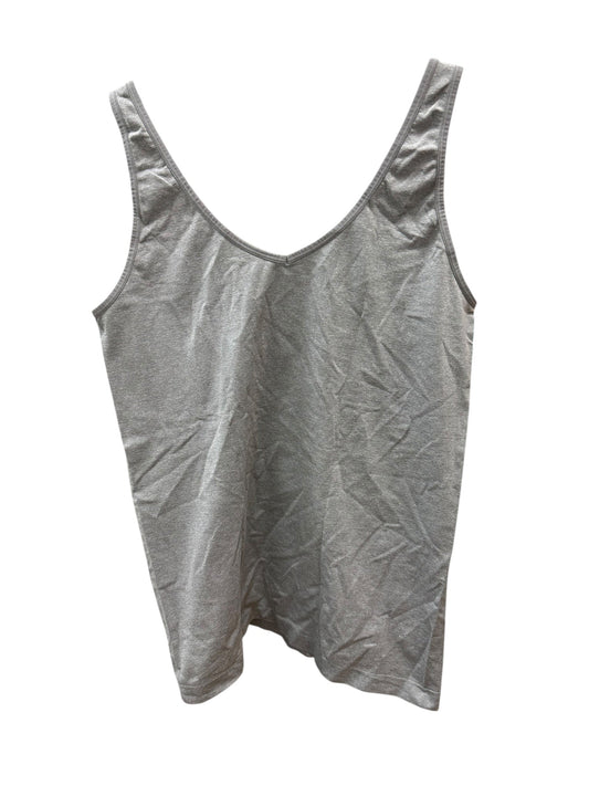 Tank Top By Ellen Tracy In Grey, Size:Xl