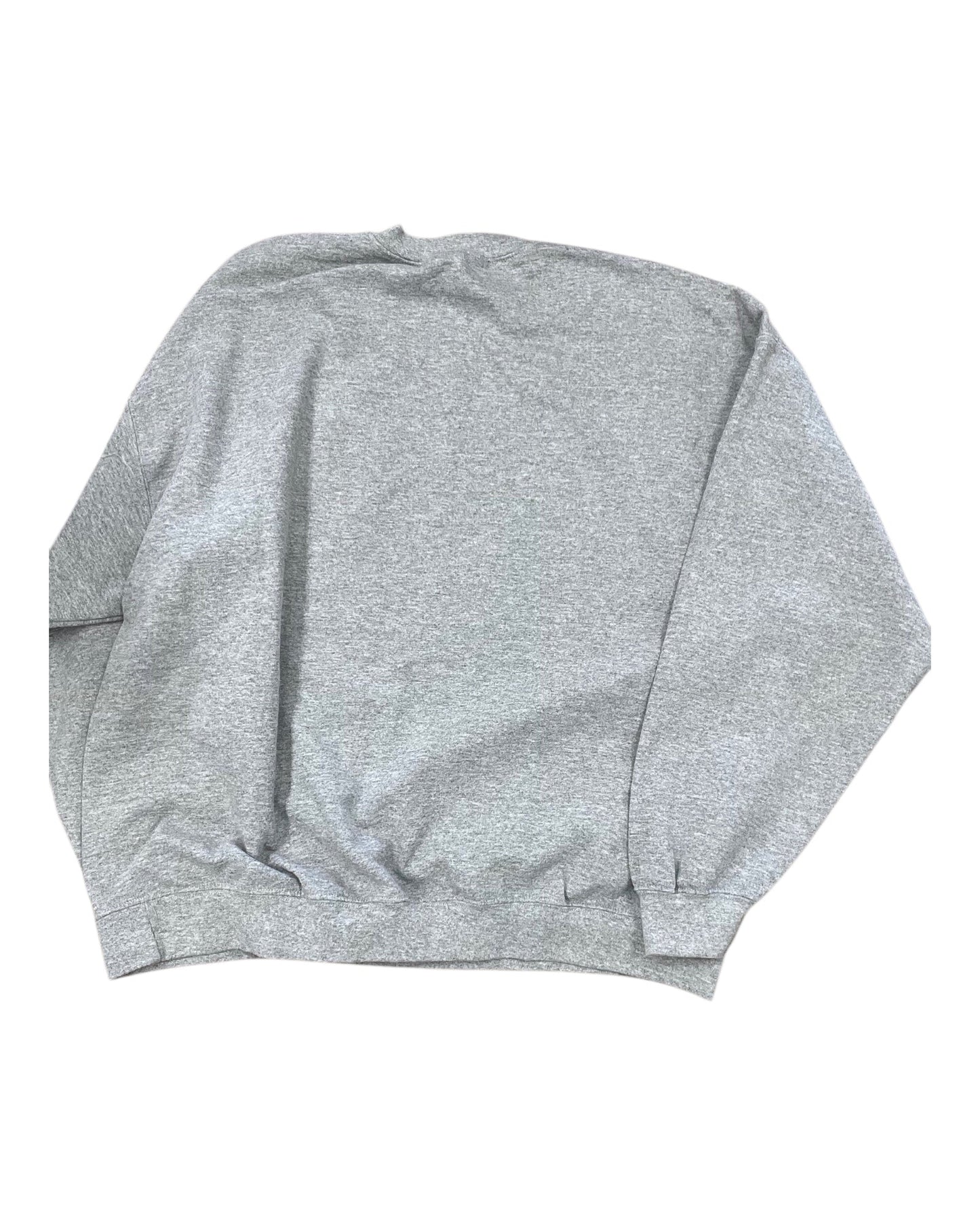 Sweatshirt Crewneck By Gildan In Grey, Size:2X