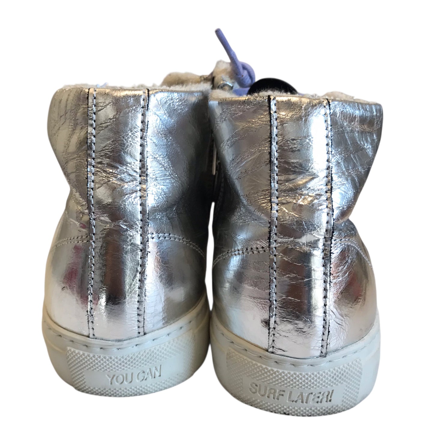 Shoes Sneakers By P448 In Silver, Size:6