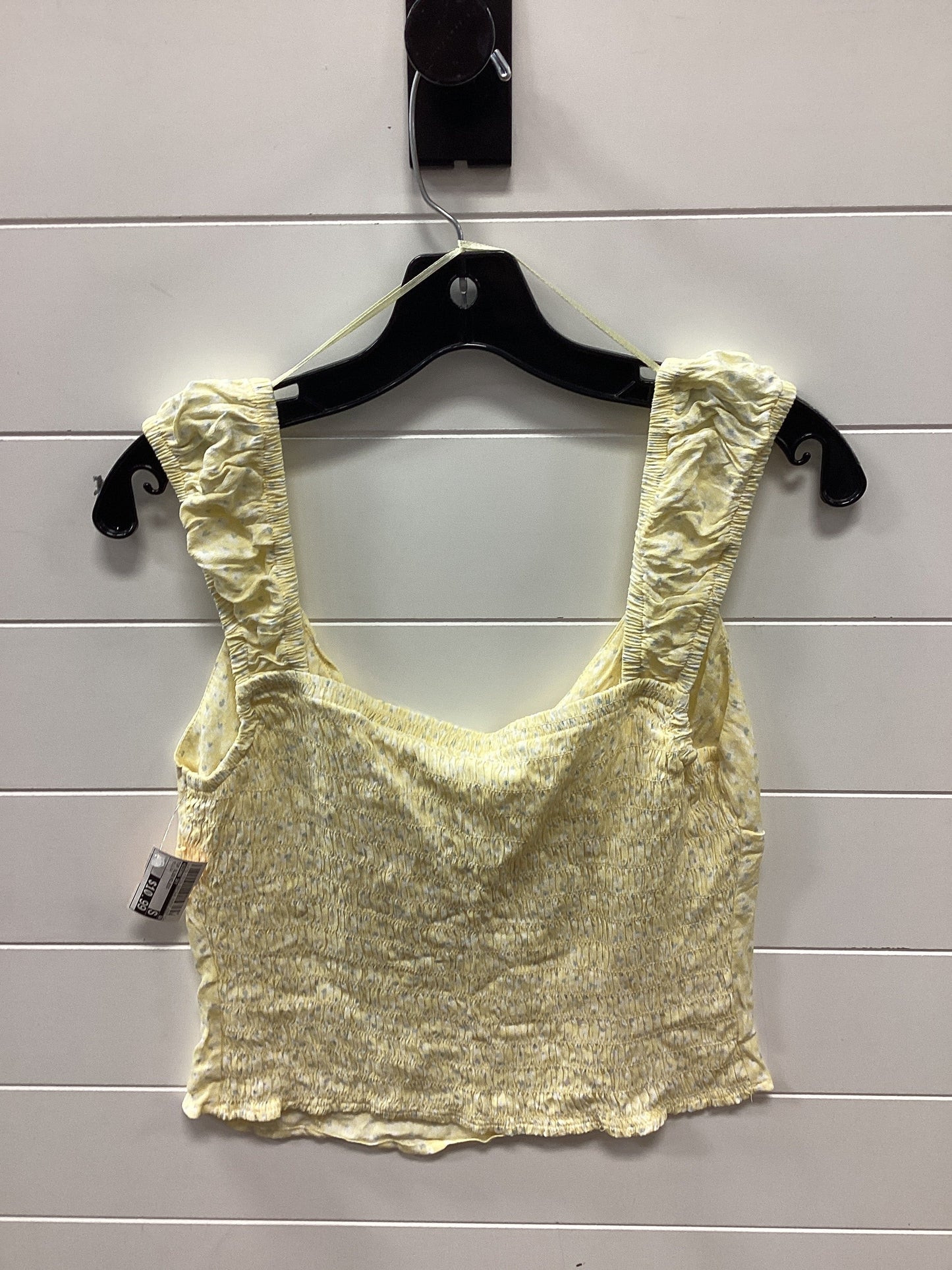 Top Sleeveless By Sienna Sky In Yellow, Size:L