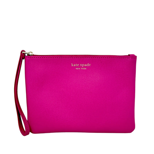 Keaton Soft Milling PVC Wristlet Designer By Kate Spade, Size: Small