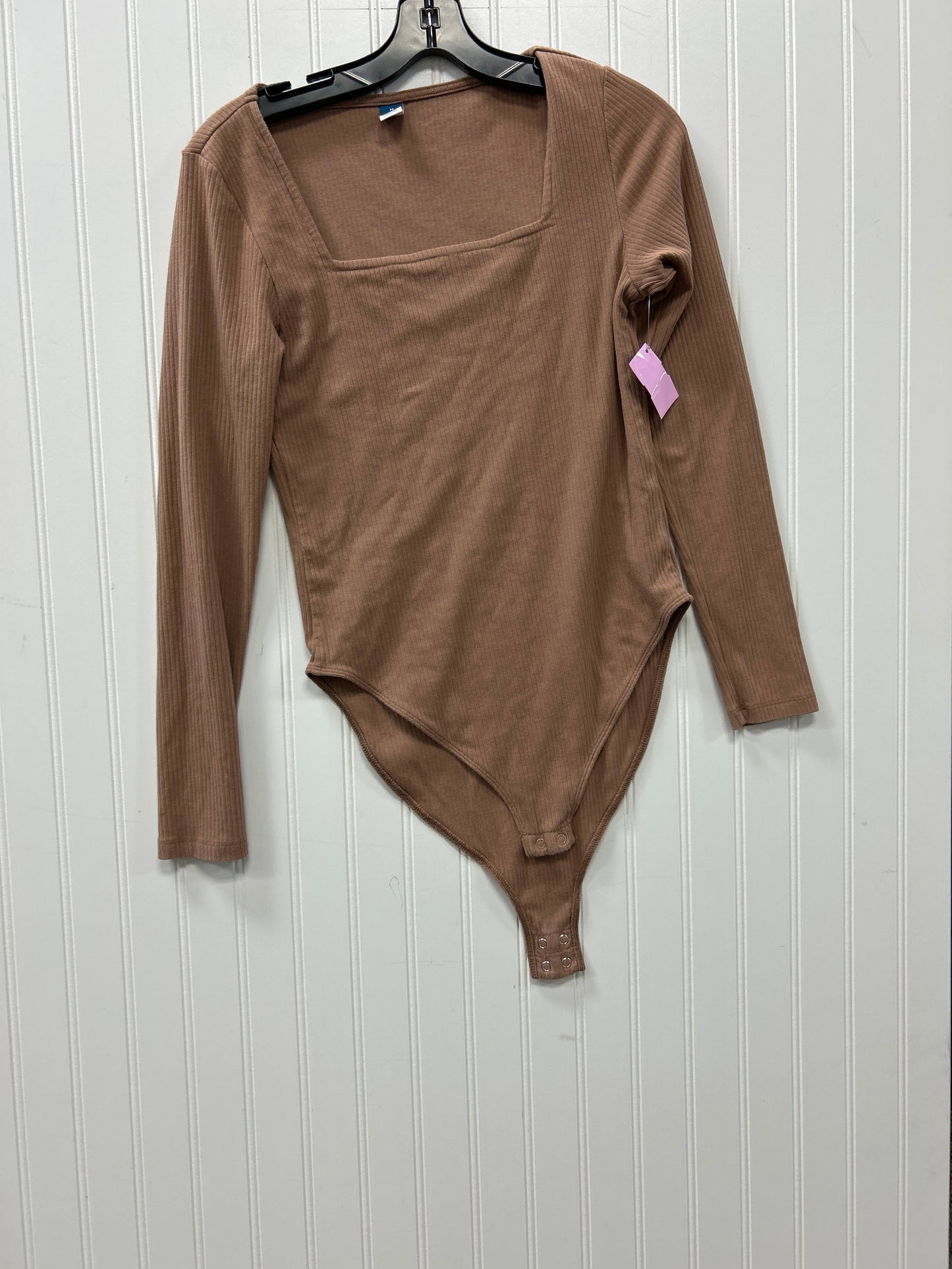 Bodysuit By Old Navy In Brown, Size:M