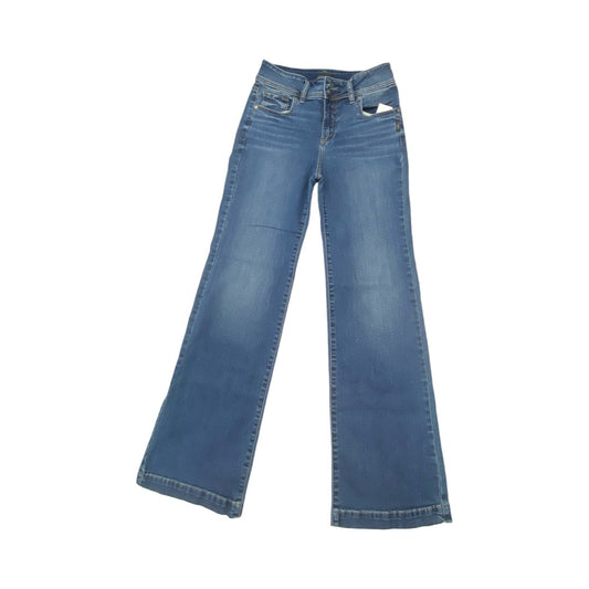 Jeans Wide Leg By Silver In Blue, Size:8
