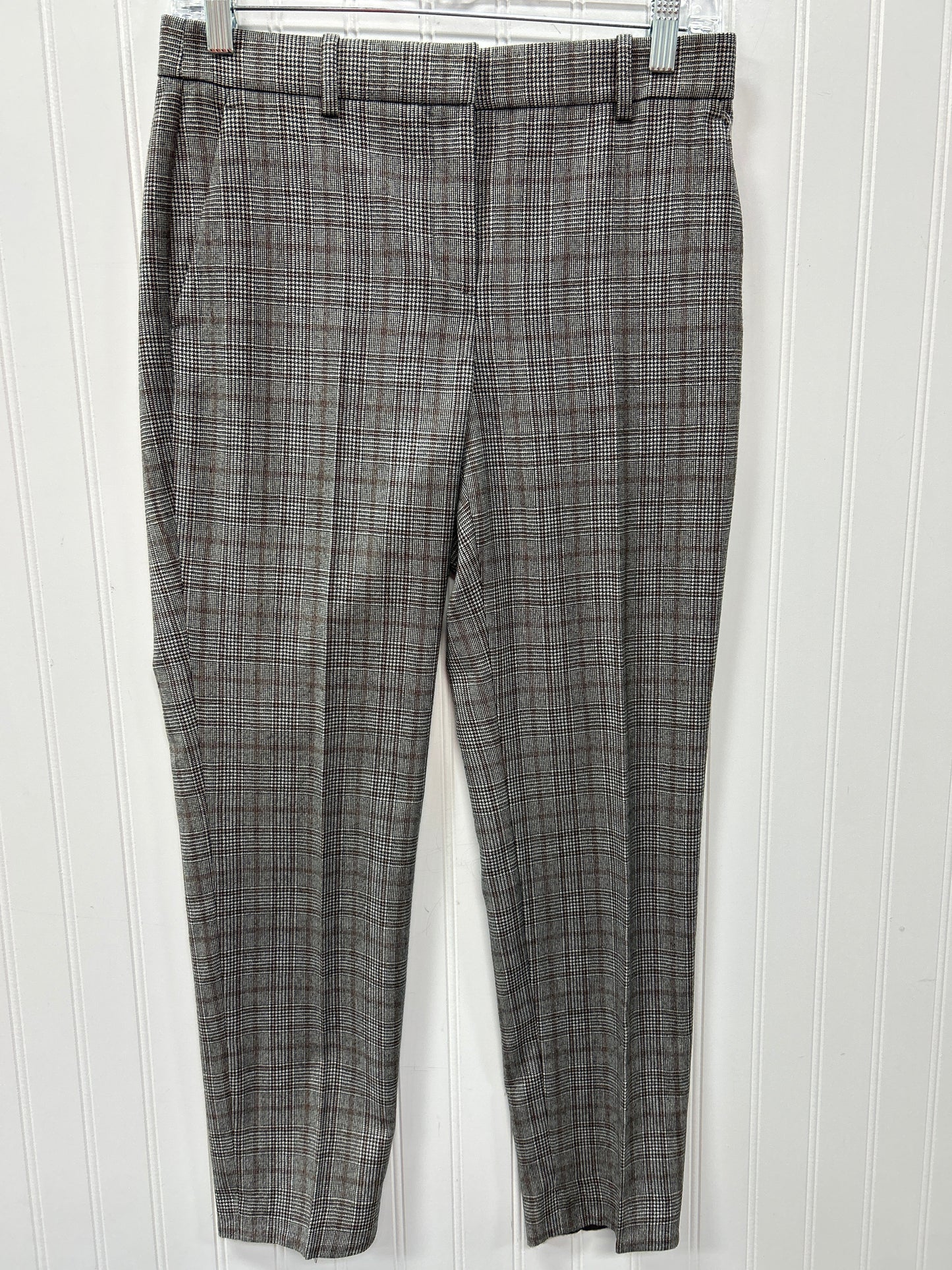 Pants Dress By Theory In Plaid Pattern, Size:2