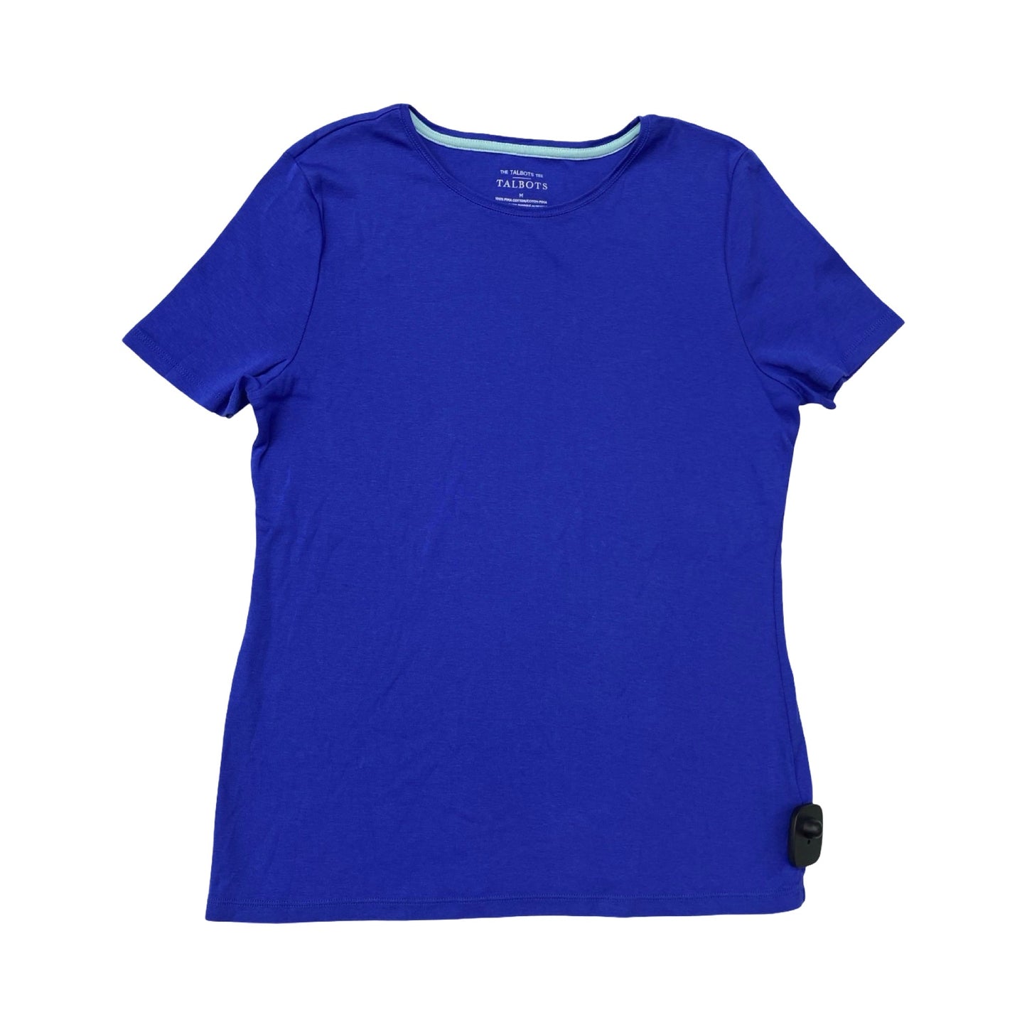 Top Ss Basic By Talbots In Blue, Size:M