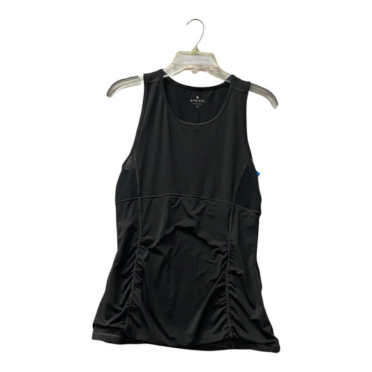 Athletic Tank Top By Athleta In Black, Size:S