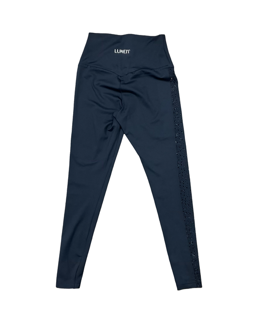 Athletic Leggings By Luxe In Black, Size:S
