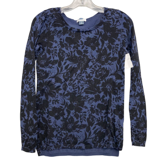 Top Ls By Old Navy In Black & Blue, Size:Xs