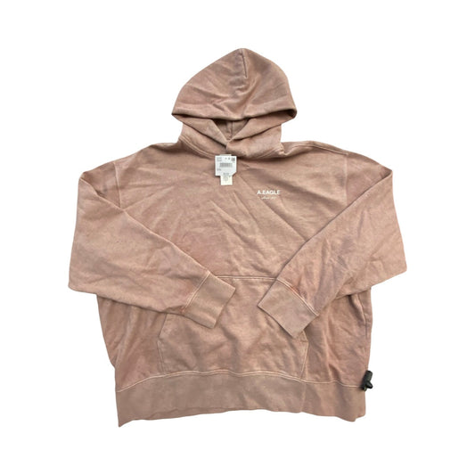 Sweatshirt Hoodie By American Eagle In Pink, Size:Xxl